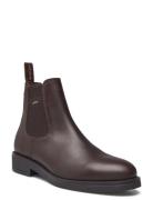 Prepdale Chelsea Boot Støvlet Chelsea Boot Brown GANT