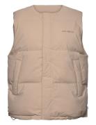 Montreal Puffer Vest Vest Beige Les Deux