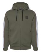 Sweatshirt Tops Sweatshirts & Hoodies Hoodies Khaki Green EA7