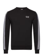 Sweatshirt Tops Sweatshirts & Hoodies Sweatshirts Black EA7