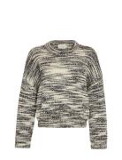 Mschannasol Pullover Tops Knitwear Jumpers Black MSCH Copenhagen