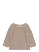 Toll Tops Knitwear Pullovers Beige MarMar Copenhagen