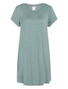 Nicole Shortsleeved Dress Nattøj Green CCDK Copenhagen