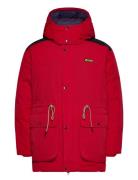 Cp Montana 4 Pocket Parka W Detachable Hooded Parka Jakke Red Ciesse P...