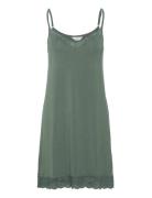 Bamboo Slip With Lace Bodies Slip Khaki Green Lady Avenue