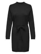 Onlleva Ls Belt Dress Ex Knt Kort Kjole Black ONLY