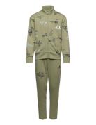 Lk Bluv Ts Sets Tracksuits Khaki Green Adidas Sportswear