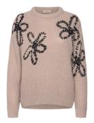 Fqcox-Pullover Tops Knitwear Jumpers Beige FREE/QUENT