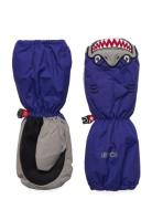 Animal Fam Chi Mitt Accessories Gloves & Mittens Gloves Blue Kombi