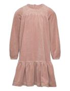 Dress Velour Dresses & Skirts Dresses Casual Dresses Long-sleeved Casu...