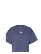 W Fi 3S Tee Tops T-shirts & Tops Short-sleeved Blue Adidas Sportswear