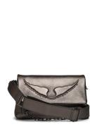 Rocky Wings Metallic Grained Leather Bags Crossbody Bags Brown Zadig &...