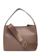 Bucket Bag Bags Top Handle Bags Brown Ulrika