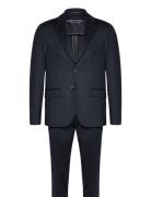 Bs Chapelle Classic Fit Suit Set Habit Navy Bruun & Stengade