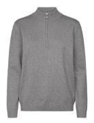 Fqclaura-Pullover Tops Knitwear Pullovers Grey FREE/QUENT