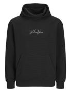 Jjstairs Sweat Hood Tops Sweatshirts & Hoodies Hoodies Black Jack & J ...