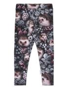 Print Leggings Bottoms Leggings Black Gugguu