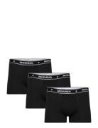 Morris Boxer Brief Mixed 3-Pack Wob Boxershorts Black Morris