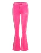 Lisa Regal Velour Straight Leg Track Pant Bottoms Trousers Joggers Pin...