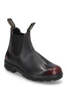 Bl 2412 Elastic Sided Brush Off Boot Støvlet Chelsea Boot Black Blunds...