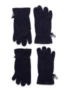 Gloves Fleece - 2 Pcs. Set. Accessories Gloves & Mittens Gloves Navy C...