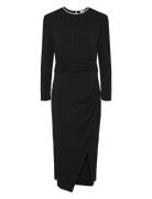 Yasruby Ls Long Dress - Show Knælang Kjole Black YAS