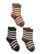 Elis Socks - 3-Pack Sokker Strømper Multi/patterned Mp Denmark