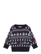 The Stylish Christmas Sweater Tops Knitwear Pullovers Black Christmas ...