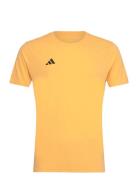 Adizero Essentials Running Tee Sport T-Kortærmet Skjorte Yellow Adidas...