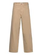 Rrcarter Pants Baggy Fit Gots Bottoms Trousers Cargo Pants Beige Redef...