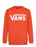 Vans Classic Ii Crew Tops Sweatshirts & Hoodies Sweatshirts Red VANS