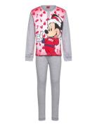 Pyjama Pyjamassæt Grey Mickey Mouse