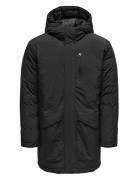 Onsglobal Parka Jacket Otw Parka Jakke Black ONLY & SONS