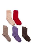 Socks W. Knit  Socks & Tights Socks Multi/patterned Minymo