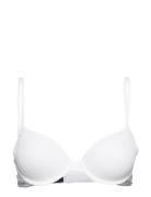 Modern T Shirt Bra Lingerie Bras & Tops T-shirt Bras White Calvin Klei...