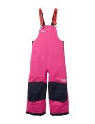 K Rider 2 Ins Bib Sport Snow-ski Clothing Snow-ski Pants Pink Helly Ha...