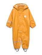 Rainwear Suit -Solid Pu Outerwear Coveralls Rainwear Coveralls Yellow ...