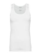 Jbs Singlet 2-Pack Organic Tops T-shirts Sleeveless White JBS