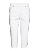 Capri Pants Bottoms Trousers Capri Trousers White Brandtex