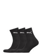 Puma Unisex Short Crew 3P Sport Socks Regular Socks Black PUMA