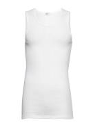 Jbs Singlet Mesh Tops T-shirts Sleeveless White JBS