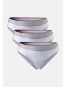 Women's Organic Cotton Bikini 3-Pack Sport Panties Briefs White Danish...