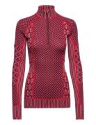 Smekker H/Z Sport Base Layer Tops Burgundy Kari Traa