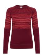 Silja Ls Sport Base Layer Tops Red Kari Traa