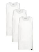 Dp Tanktop 3 Pack Tops T-shirts Sleeveless White Denim Project