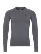 Odlo Bl Top Crew Neck L/S Performance Warm Eco Sport Base Layer Tops G...