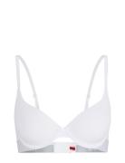 Underwire Bra Sporty Logo Lingerie Bras & Tops T-shirt Bras White HUGO