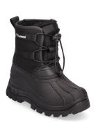 Icicle Jr Sport Winter Boots Winter Boots W. Laces Black Hummel