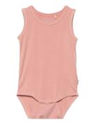 Body W/O Sleeves Bodies Sleeveless Bodies Pink Minymo