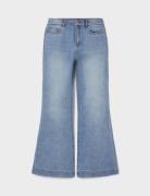 Nlftizza Dnm Hw Bootcut Pant Bottoms Jeans Bootcut Jeans Blue LMTD